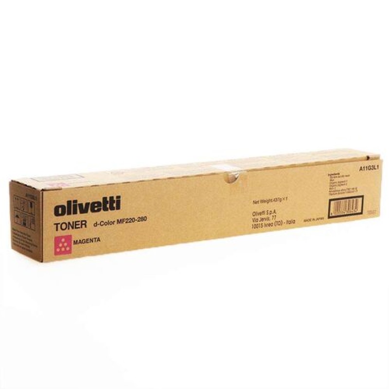 Olivetti B0856 A11G3L1 D-Color MF220/MF280 Kırmızı Orjinal Toner T13125 Olivetti B0856 A11G3L1 D-Color MF220/MF280 Kırmızı Orjinal Toner T13125