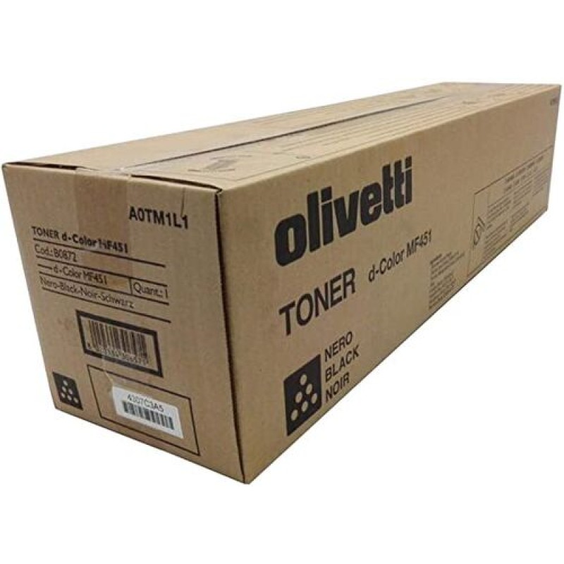 Olivetti B0872 Siyah Orjinal Toner - D-Color MF451 T14776 Olivetti B0872 Siyah Orjinal Toner - D-Color MF451 T14776