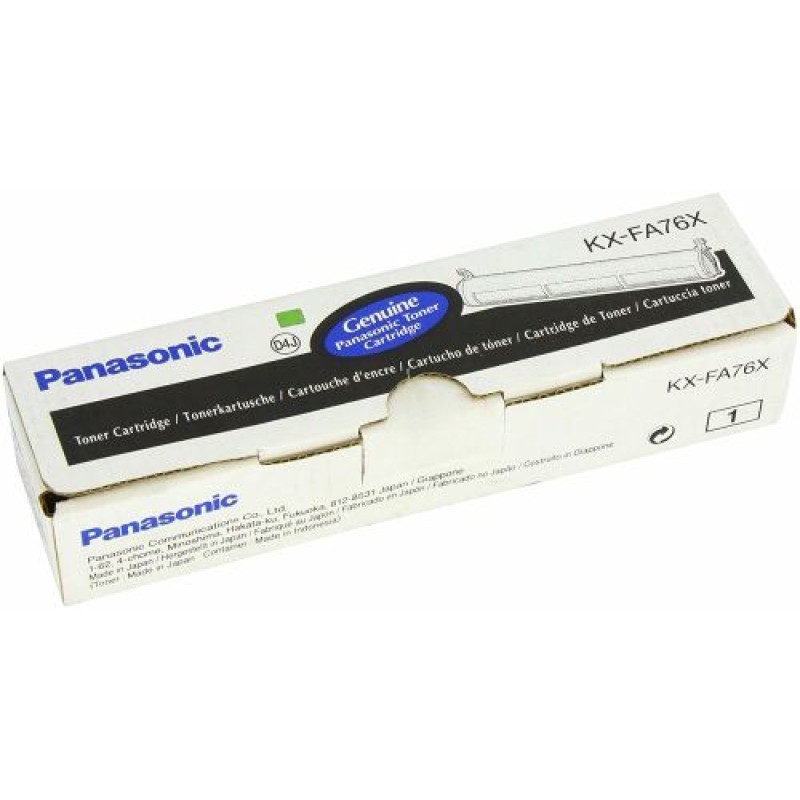 Panasonic KX-FA76X Siyah Orjinal Toner - KX-FL501 / KX-FL523 T5225 Panasonic KX-FA76X Siyah Orjinal Toner - KX-FL501 / KX-FL523 T5225