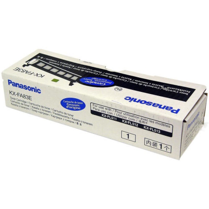Panasonic KX-FA83E Siyah Orjinal Toner - KX-FL51 / KX-FL541 / KX-FLM651 T3437 Panasonic KX-FA83E Siyah Orjinal Toner - KX-FL51 / KX-FL541 / KX-FLM651 T3437