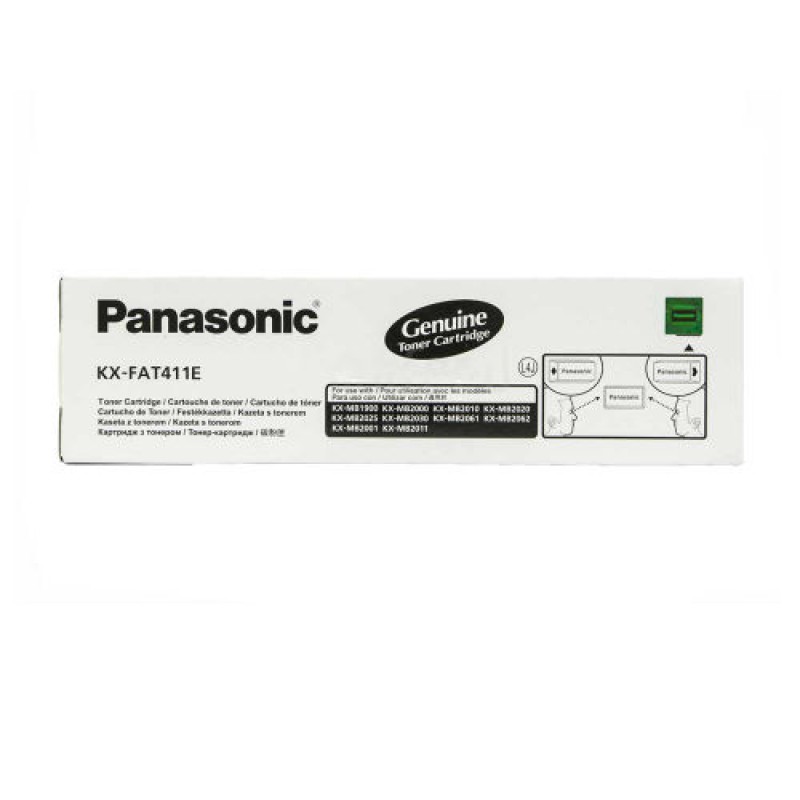 Panasonic KX-FAT411E Orjinal Toner - KX-MB2010 / KX-MB2020 / KX-MB2025 / KX-MB2030 T7086 Panasonic KX-FAT411E Orjinal Toner - KX-MB2010 / KX-MB2020 / KX-MB2025 / KX-MB2030 T7086