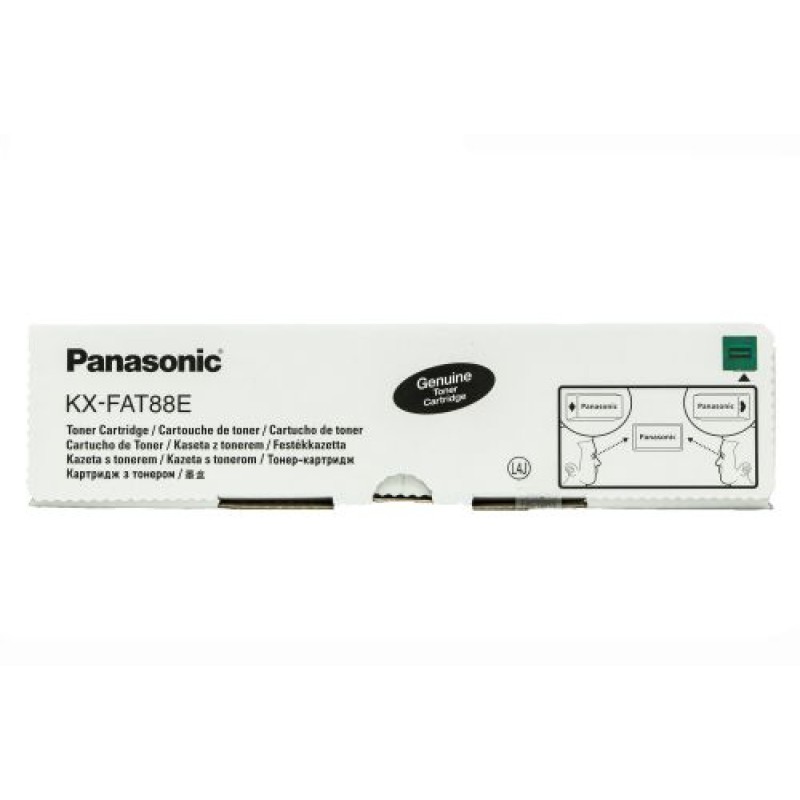 Panasonic KX-FAT88E Siyah Orjinal Toner - KX-FL401 / FLC411 / FLC413 T4481 Panasonic KX-FAT88E Siyah Orjinal Toner - KX-FL401 / FLC411 / FLC413 T4481