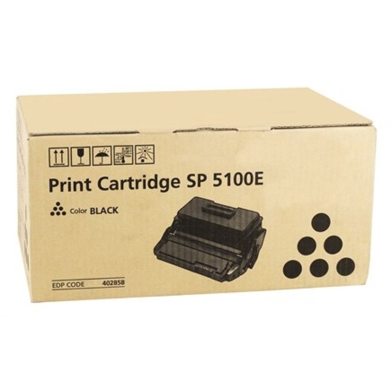 Ricoh 402858 Siyah Orjinal Toner - SP-5100E Ricoh 402858 Siyah Orjinal Toner - SP-5100E
