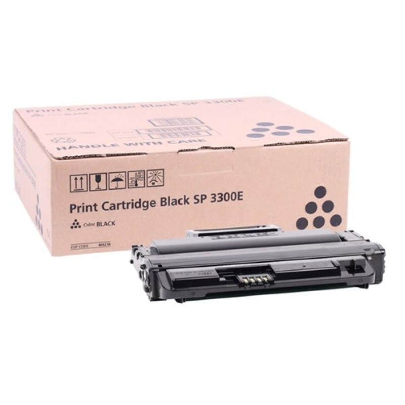 Ricoh 406218 Siyah Orjinal Toner - SP-3300 Ricoh 406218 Siyah Orjinal Toner - SP-3300