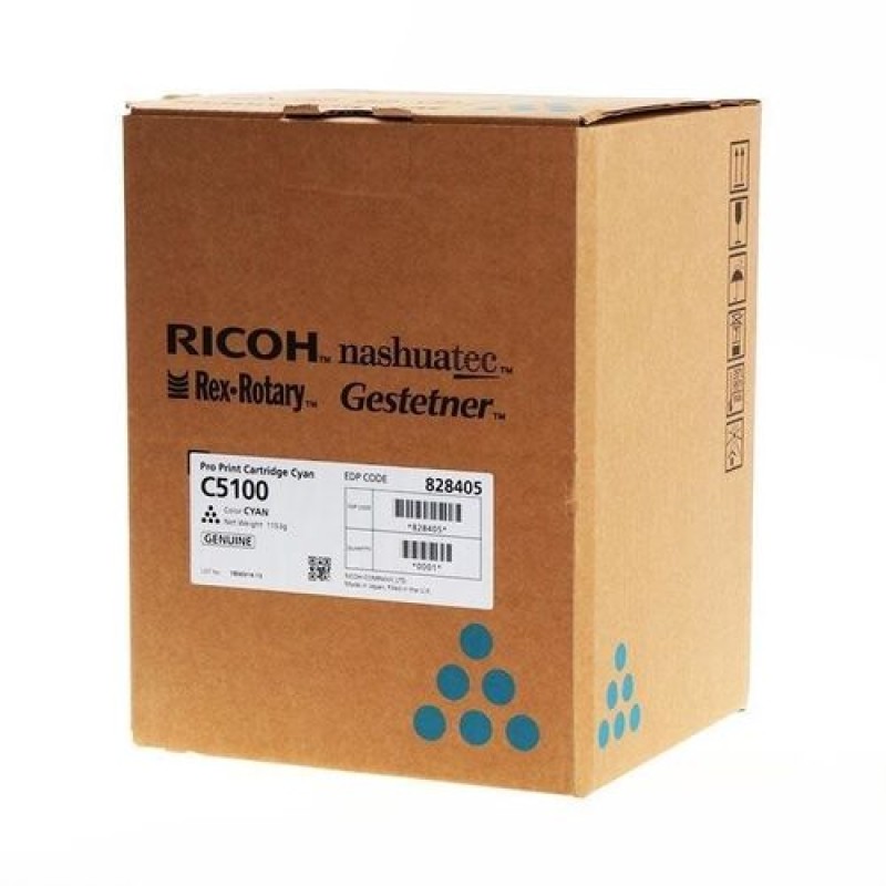 Ricoh 828405 Mavi Orjinal Toner - PRO C5100 / 5110 T13781 Ricoh 828405 Mavi Orjinal Toner - PRO C5100 / 5110 T13781
