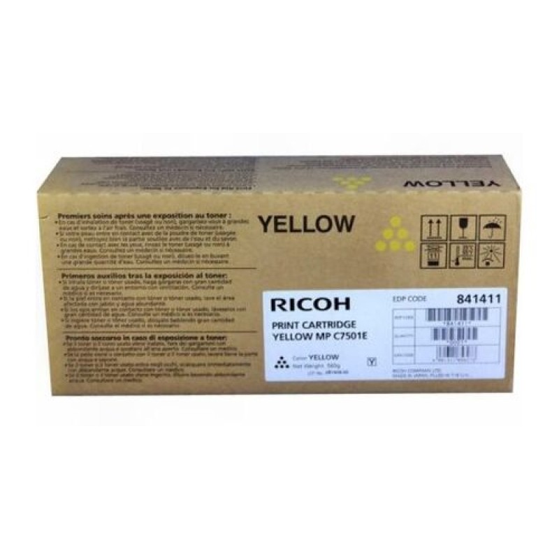 Ricoh 841411 Sarı Orjinal Toner - MP-C7501B T16073 Ricoh 841411 Sarı Orjinal Toner - MP-C7501B T16073