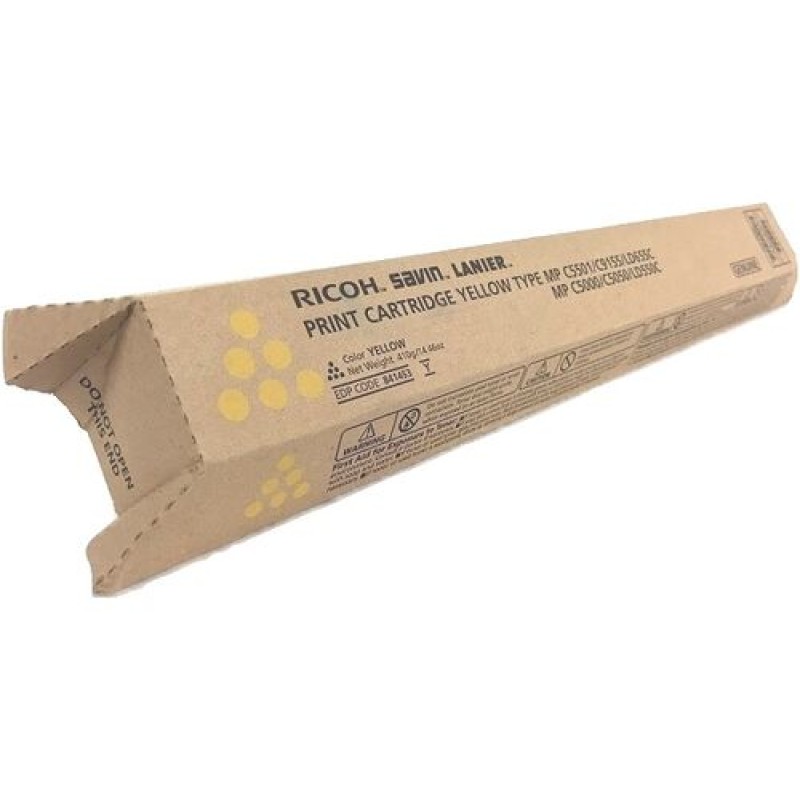 Ricoh 841453 Sarı Orjinal Toner - MP-C4000 / MP-C4501 T15697 Ricoh 841453 Sarı Orjinal Toner - MP-C4000 / MP-C4501 T15697