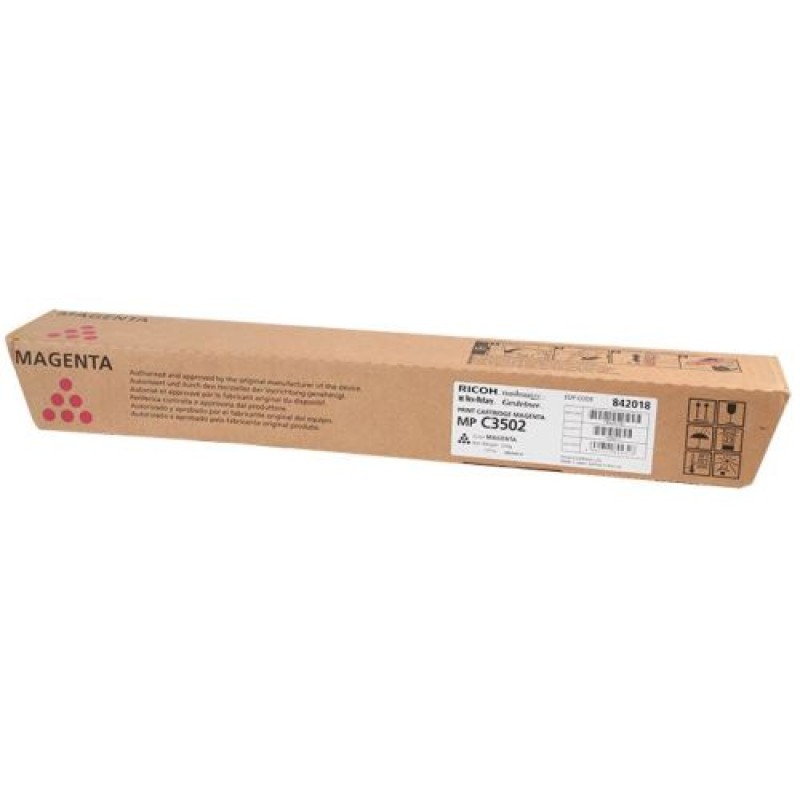 Ricoh 842018 MP-C3002 / MP-C3502 Kırmızı Orjinal Fotokopi Toneri 18.000 Sayfa T10336 Ricoh 842018 MP-C3002 / MP-C3502 Kırmızı Orjinal Fotokopi Toneri 18.000 Sayfa T10336