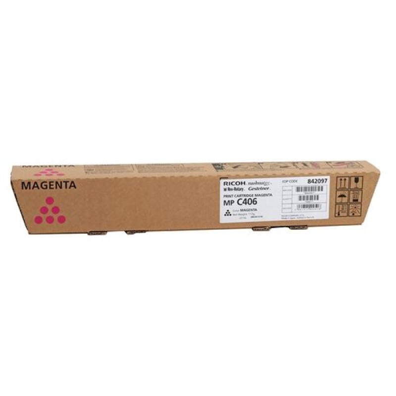Ricoh 842097 MP-C306, MP-C307, MP-C406 Kırmızı Orjinal Toner T12426 Ricoh 842097 MP-C306, MP-C307, MP-C406 Kırmızı Orjinal Toner T12426