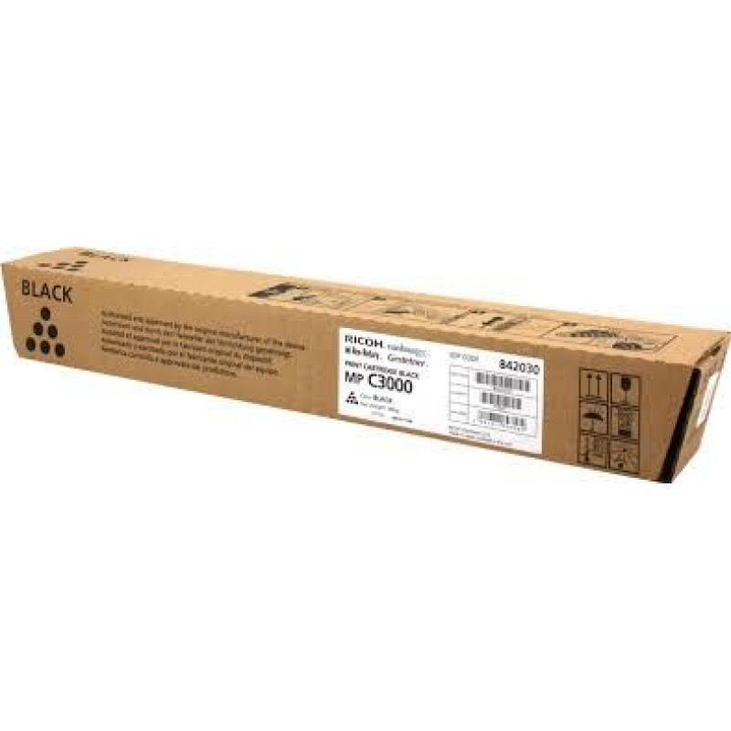 Ricoh MP-C2000 / MP-C2500 / MP-C3000 Siyah Orjinal Toner 842030 T10685