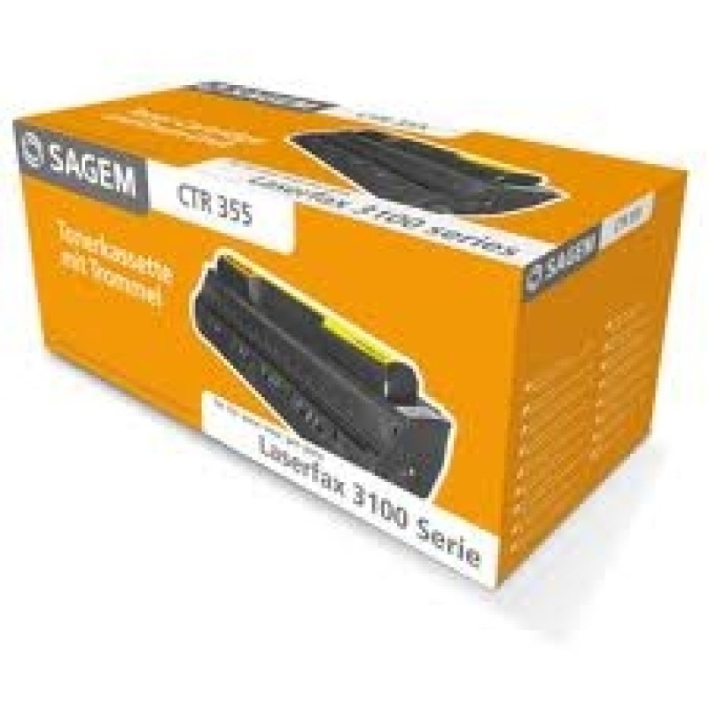Sagem CTR-355 Orjinal Faks Toneri + Drum Kit - Laserfax 3150 / 3155 T5638