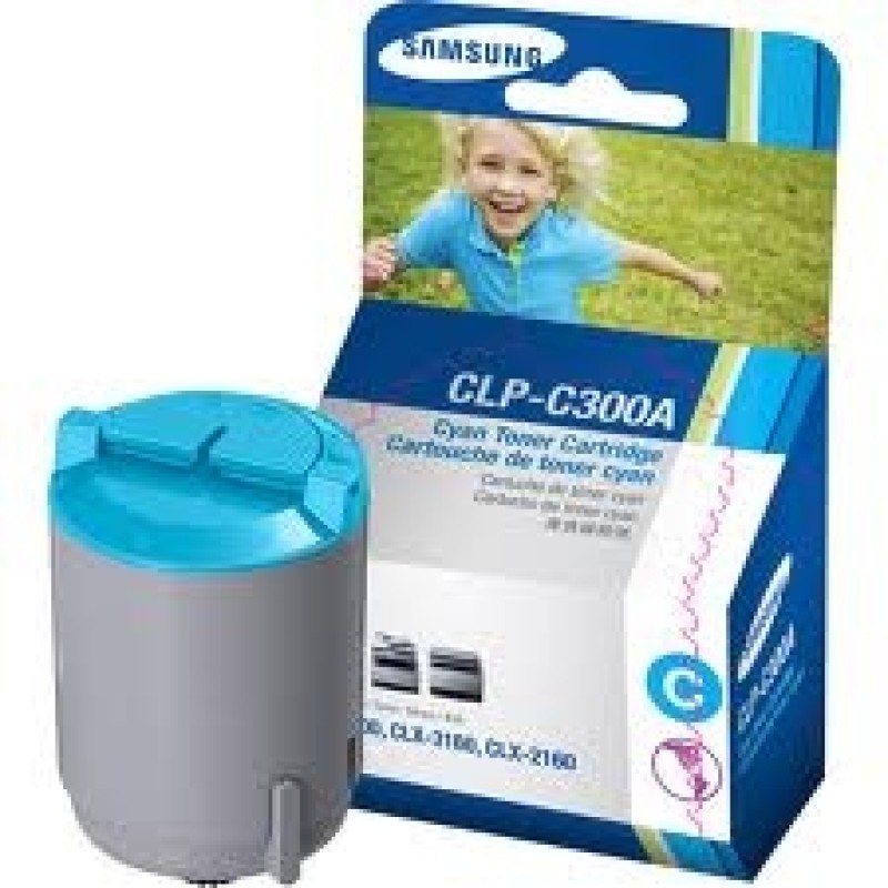 Samsung CLP-C300A/SEE CLP-300 Mavi Orjinal Toner - CLX-2160 / CLX-3160 T4560 Samsung CLP-C300A/SEE CLP-300 Mavi Orjinal Toner - CLX-2160 / CLX-3160 T4560
