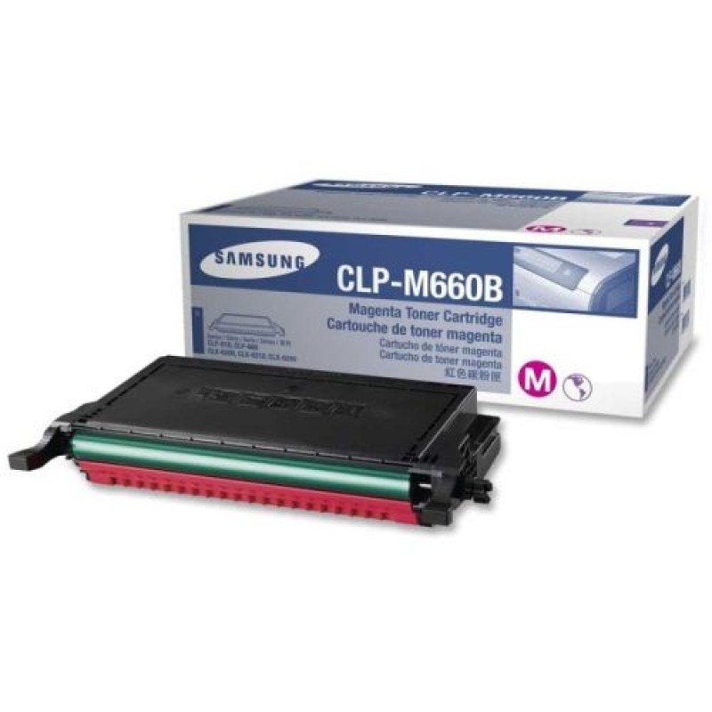 Samsung CLP-M660B/SEE Kırmızı Orjinal Toner - CLP-610 / CLP-660 T8740