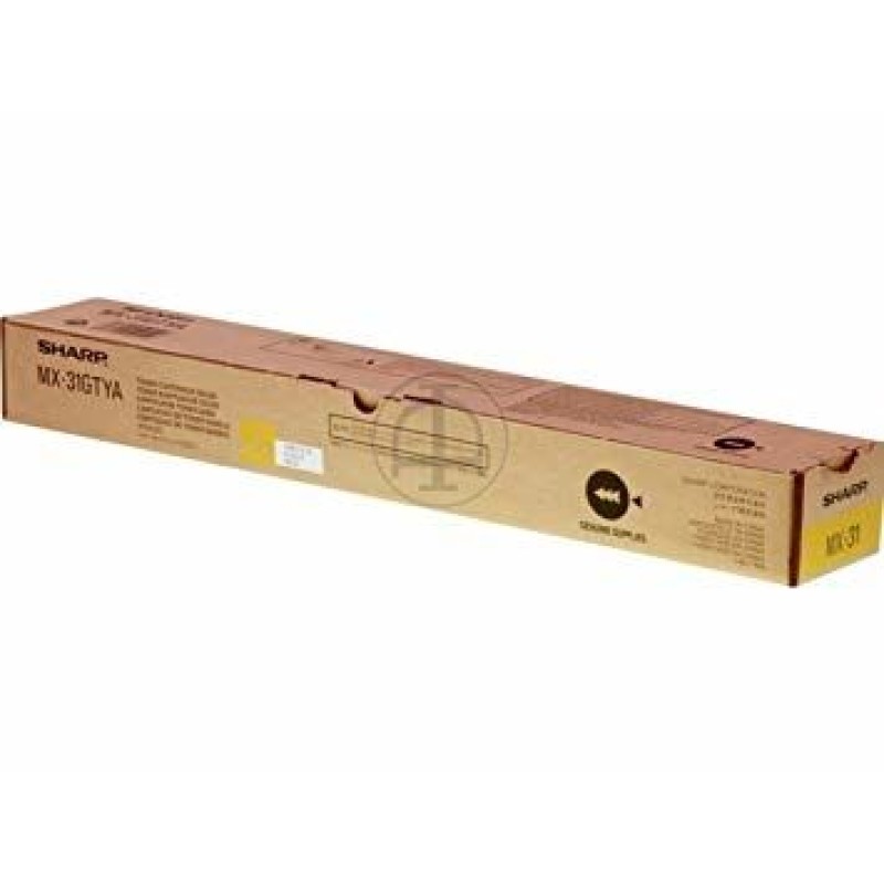 Sharp MX-31GTYA Sarı Orjinal Toner - MX-2600N / MX-2301 T10670 Sharp MX-31GTYA Sarı Orjinal Toner - MX-2600N / MX-2301 T10670