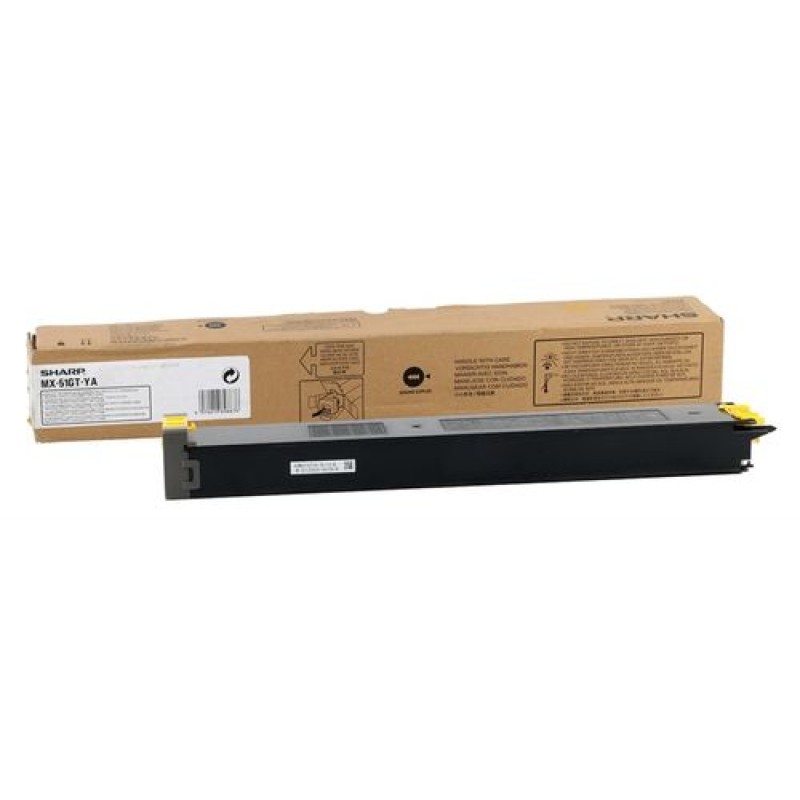 Sharp MX-51GTYA Sarı Orjinal Toner - MX-4110 / MX-4111 T11889 Sharp MX-51GTYA Sarı Orjinal Toner - MX-4110 / MX-4111 T11889