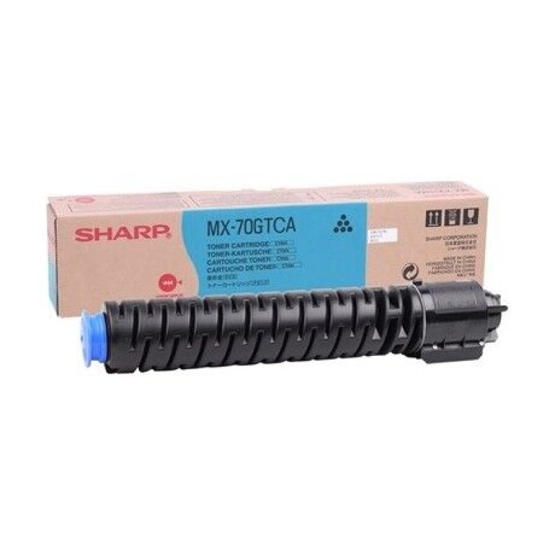 Sharp MX-70GTCA Mavi Orjinal Toner - MX-5500 / MX-6200 T12369 Sharp MX-70GTCA Mavi Orjinal Toner - MX-5500 / MX-6200 T12369
