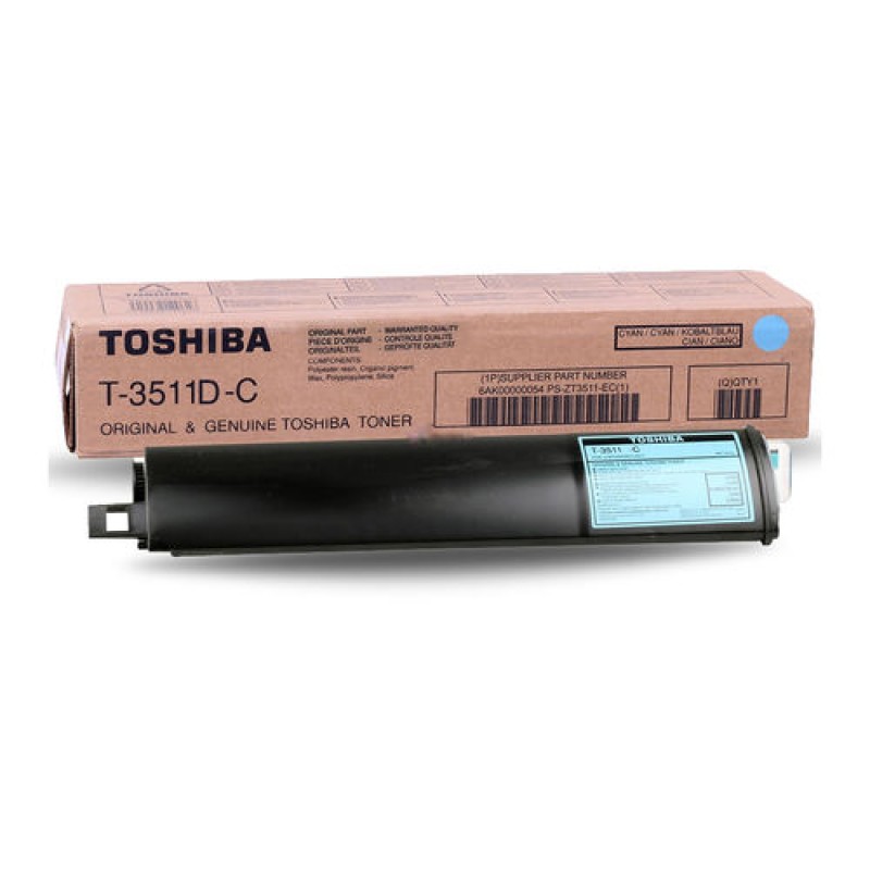 Toshiba T-3511D-C Mavi Orjinal Toner - E-Studio 281C / 283C T6719 Toshiba T-3511D-C Mavi Orjinal Toner - E-Studio 281C / 283C T6719