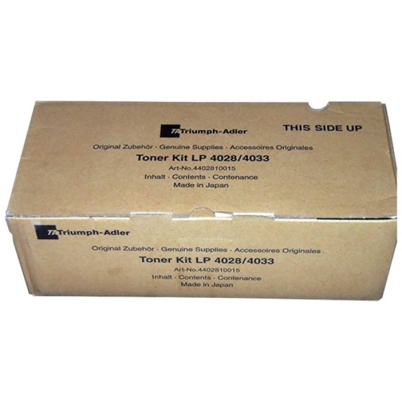 Triumph Adler 4402810015 Siyah Orjinal Toner - LP 4028 / LP 4033 Triumph Adler 4402810015 Siyah Orjinal Toner - LP 4028 / LP 4033