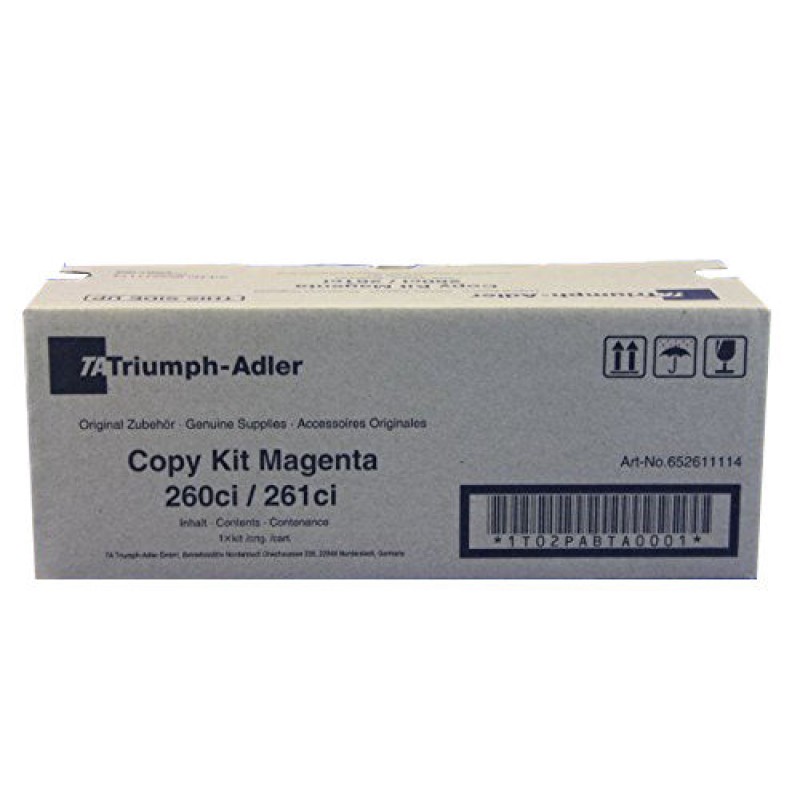 Triumph Adler 652611114 Kırmızı Orjinal Toner - 260ci / 261ci T11992