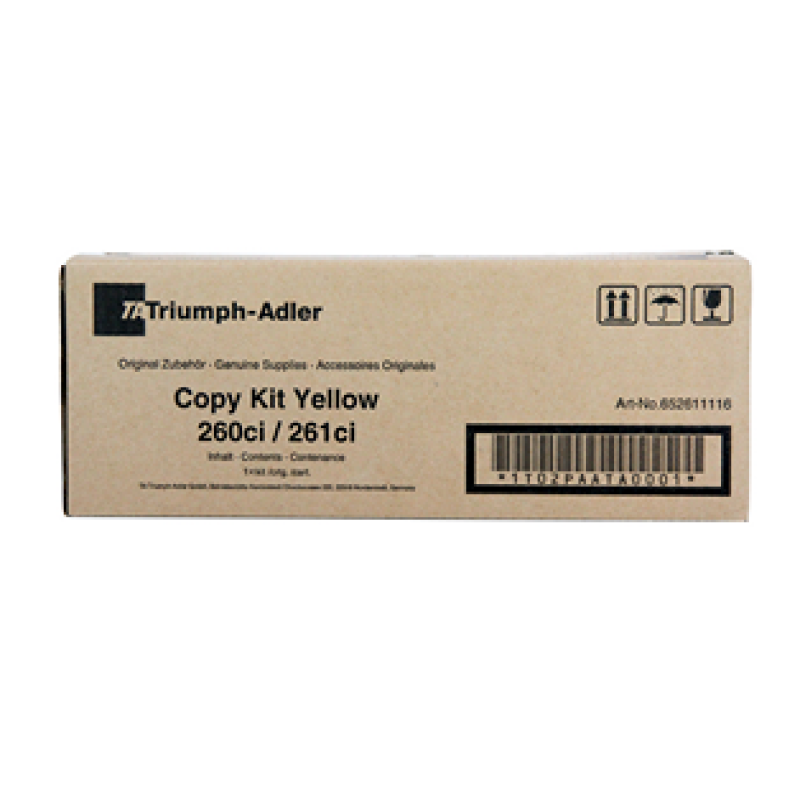 Triumph Adler 652611116 Sarı Orjinal Toner - 260ci / 261ci T11993 Triumph Adler 652611116 Sarı Orjinal Toner - 260ci / 261ci T11993
