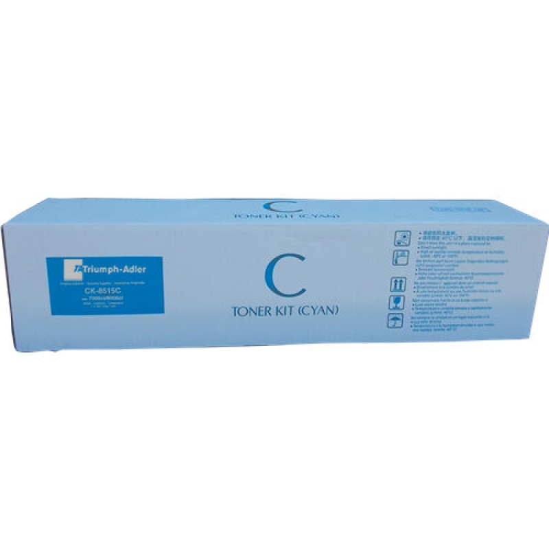 Triumph Adler CK-8515C Mavi Orjinal Toner 7006Ci / 8006Ci 1T02NHCTA0 T11931 Triumph Adler CK-8515C Mavi Orjinal Toner 7006Ci / 8006Ci 1T02NHCTA0 T11931