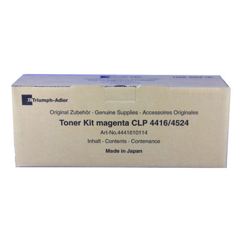 Triumph Adler CLP-4416 Kırmızı Orjinal Toner / Utax CLP-3416 4441610114 T12021 Triumph Adler CLP-4416 Kırmızı Orjinal Toner / Utax CLP-3416 4441610114 T12021