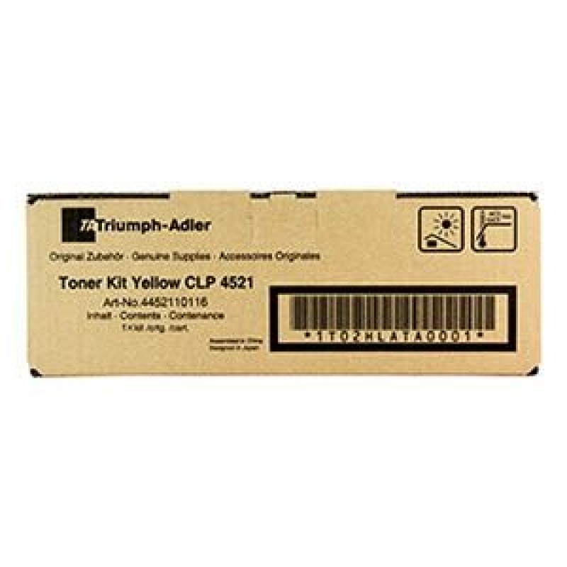 Triumph Adler CLP-4521 Sarı Orjinal Toner 4452110116 T11929 Triumph Adler CLP-4521 Sarı Orjinal Toner 4452110116 T11929