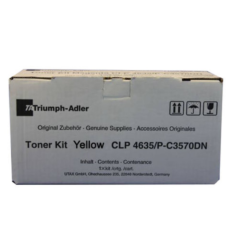 Triumph Adler CLP-4635 Sarı Orjinal Toner 4463510116 T11903 Triumph Adler CLP-4635 Sarı Orjinal Toner 4463510116 T11903