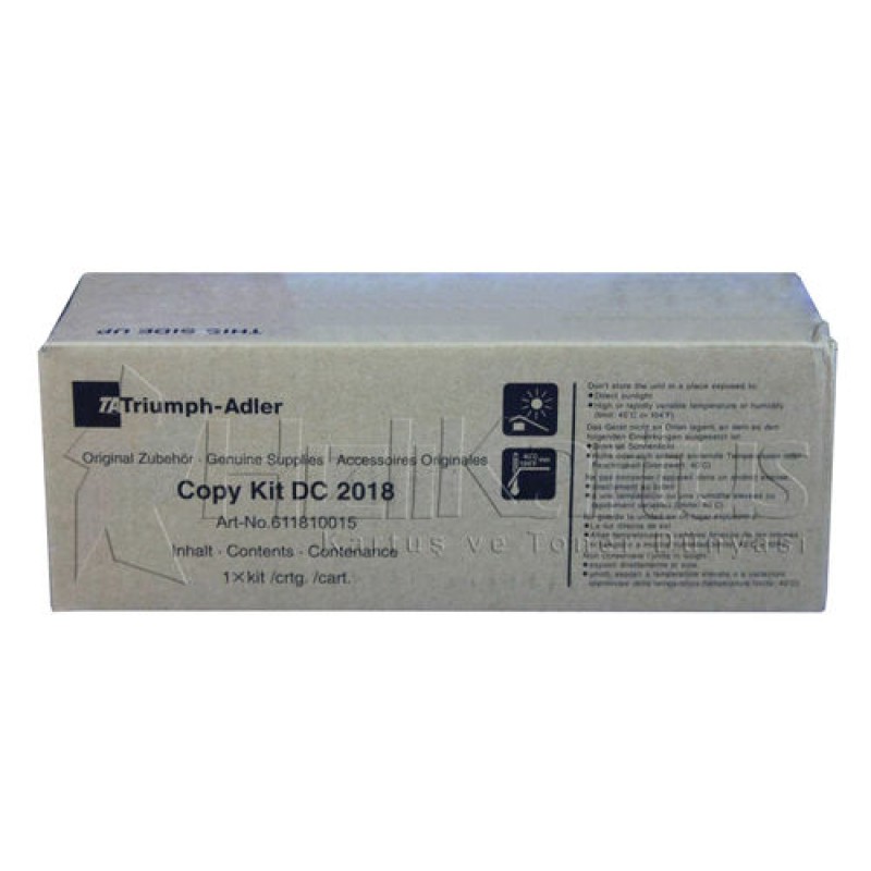 Triumph Adler DC-2018 Orjinal Fotokopi Toneri / Utax CD-1018 611810015 T11947 Triumph Adler DC-2018 Orjinal Fotokopi Toneri / Utax CD-1018 611810015 T11947
