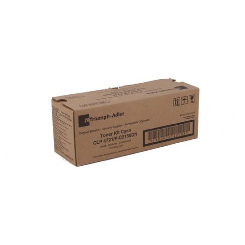 Triumph Adler P-C2160DN / CLP-4721 Mavi Orjinal Toner Utax CLP-3721 4472110111 T11835 Triumph Adler P-C2160DN / CLP-4721 Mavi Orjinal Toner Utax CLP-3721 4472110111 T11835