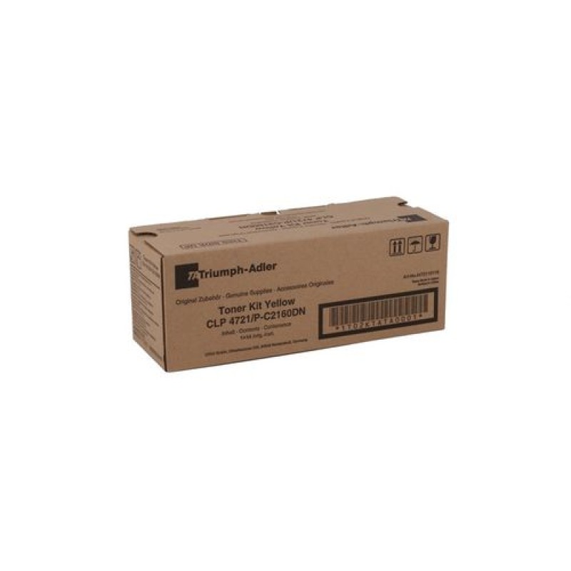 Triumph Adler P-C2160DN / CLP-4721 Sarı Orjinal Toner Utax CLP-3721 4472110116 T11834 Triumph Adler P-C2160DN / CLP-4721 Sarı Orjinal Toner Utax CLP-3721 4472110116 T11834