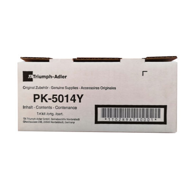 Triumph-Adler PK-5014Y Sarı Orjinal Toner 1T02R9ATA0 T11973 Triumph-Adler PK-5014Y Sarı Orjinal Toner 1T02R9ATA0 T11973