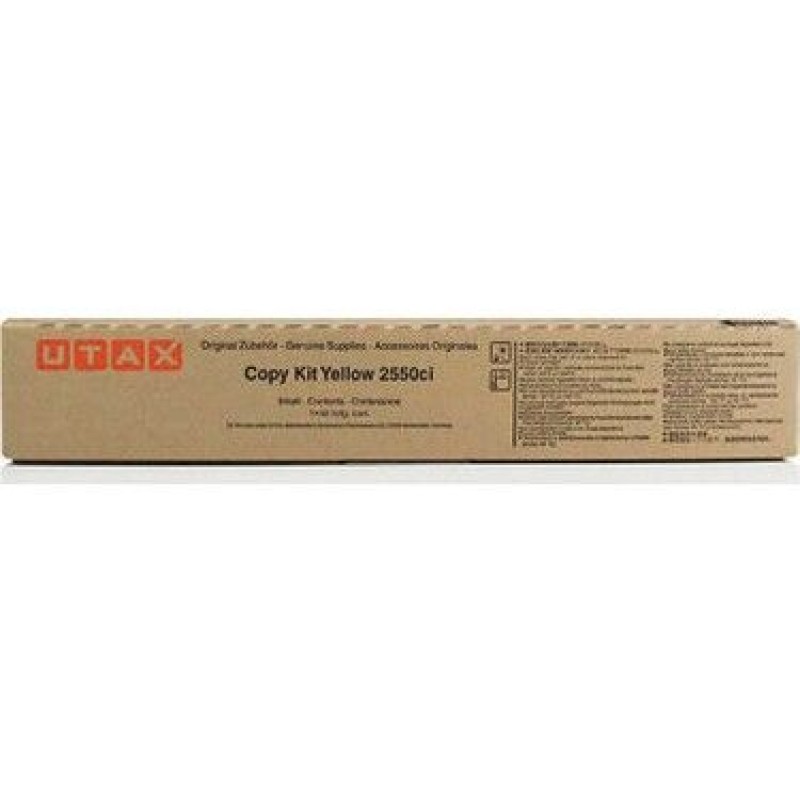 Utax 2550Cİ Sarı Orjinal Fotokopi Toneri T16526 Utax 2550Cİ Sarı Orjinal Fotokopi Toneri T16526