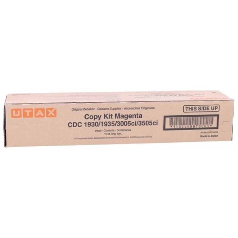 Utax CDC-1930 Kırmızı Orjinal Fotokopi Toner Utax CDC-1930 Kırmızı Orjinal Fotokopi Toner