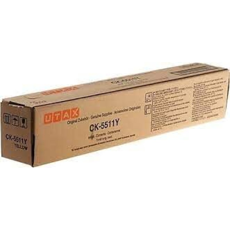 Utax CK-5511Y Sarı Orjinal Toner - 350ci / 400ci T15033 Utax CK-5511Y Sarı Orjinal Toner - 350ci / 400ci T15033