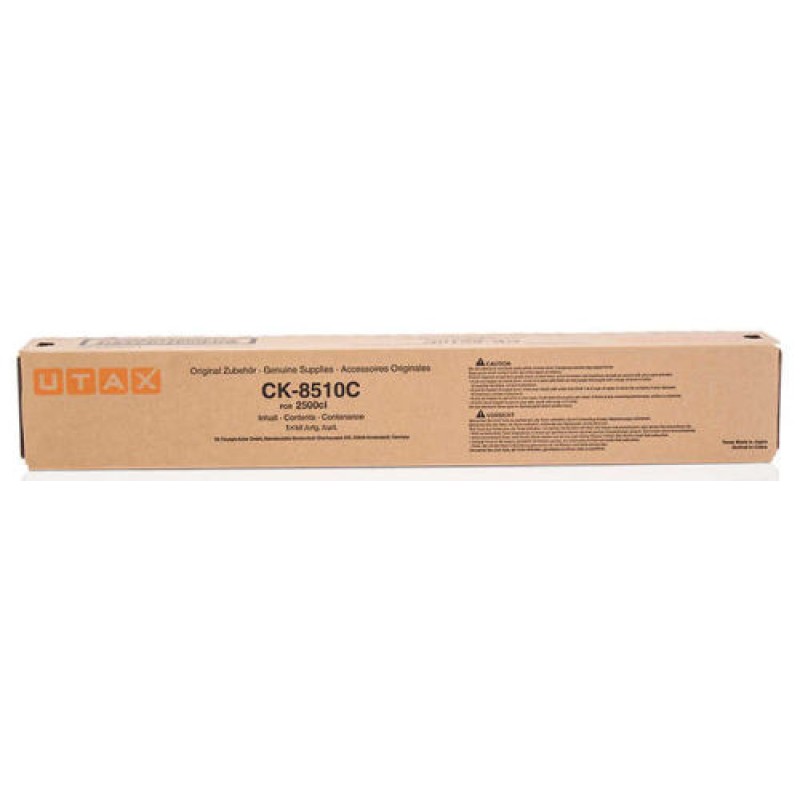 Utax CK-8510C 2500ci Mavi Orjinal Fotokopi Toneri 662511011 T7069 Utax CK-8510C 2500ci Mavi Orjinal Fotokopi Toneri 662511011 T7069