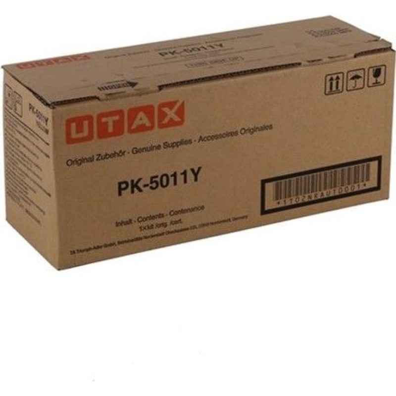 Utax PK-5011Y Sarı Orjinal Toner - 3060MFP / 3061MFP / 3065MFP T12149 Utax PK-5011Y Sarı Orjinal Toner - 3060MFP / 3061MFP / 3065MFP T12149