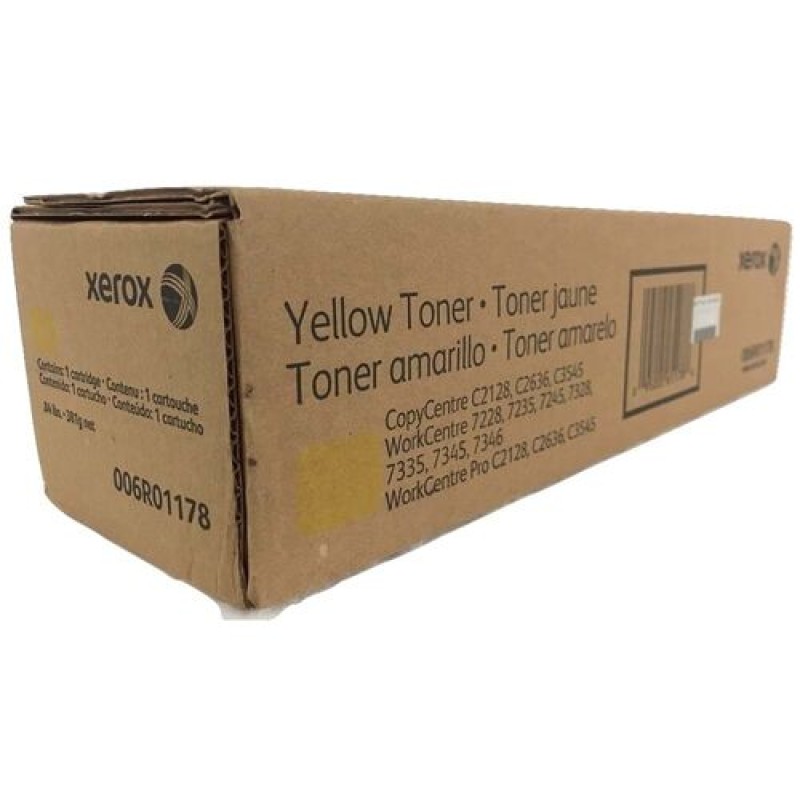 Xerox 006R01178 Sarı Orjinal Toner - CopyCentre C2128 T3417 Xerox 006R01178 Sarı Orjinal Toner - CopyCentre C2128 T3417