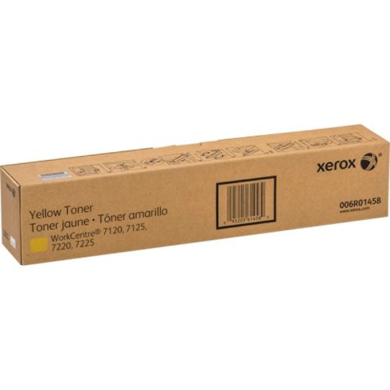 Xerox 006R01458 Sarı Orjinal Toner - WorkCentre 7120 / 7125 Metered T9401 Xerox 006R01458 Sarı Orjinal Toner - WorkCentre 7120 / 7125 Metered T9401
