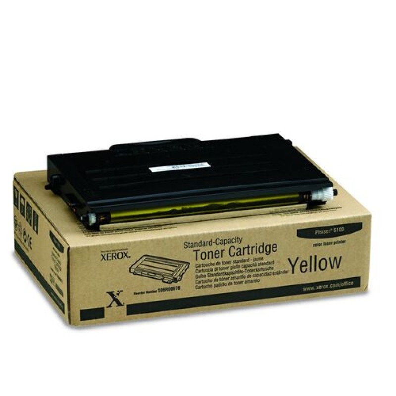 Xerox 106R00678 Sarı Orjinal Toner - Phaser 6100 T5512 Xerox 106R00678 Sarı Orjinal Toner - Phaser 6100 T5512