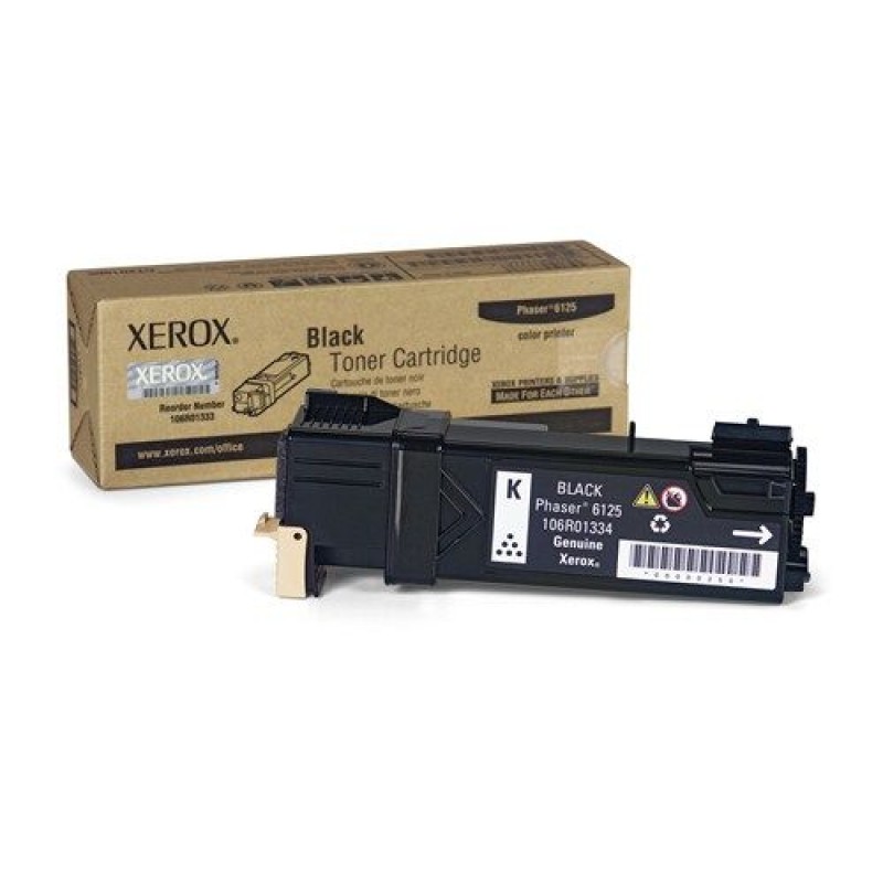 Xerox 106R01338 Siyah Orjinal Toner - Phaser 6125 T6884 Xerox 106R01338 Siyah Orjinal Toner - Phaser 6125 T6884