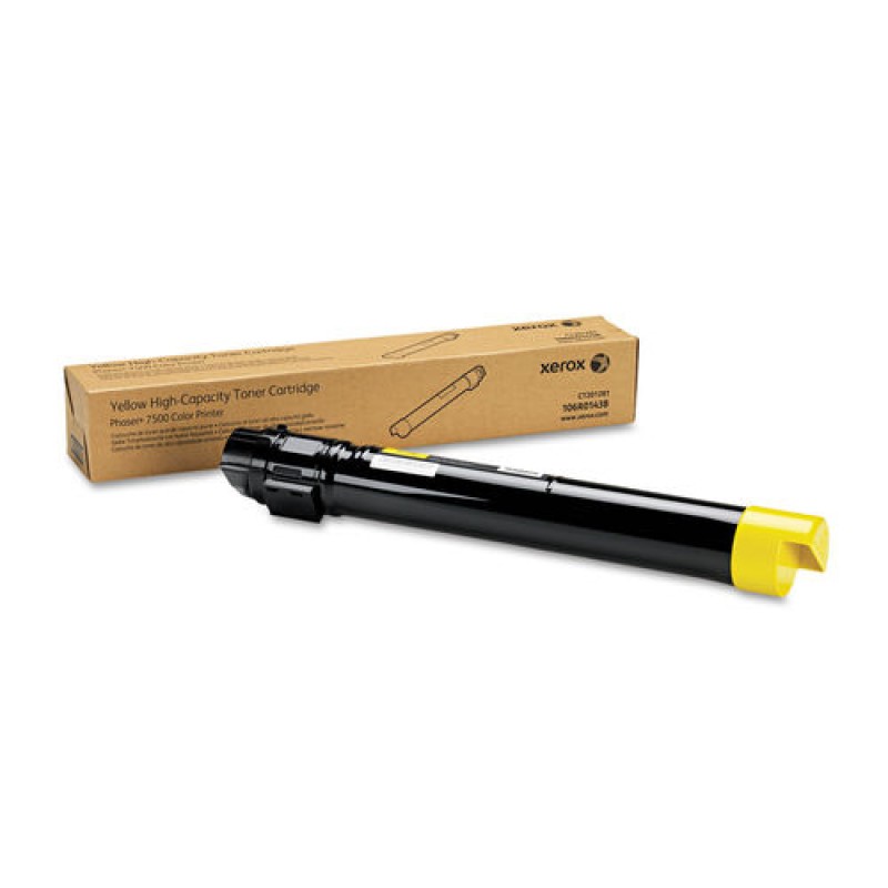 Xerox 106R01438 Sarı Orjinal Toner Yüksek Kapasite Metered - Phaser 7500 T12033 Xerox 106R01438 Sarı Orjinal Toner Yüksek Kapasite Metered - Phaser 7500 T12033
