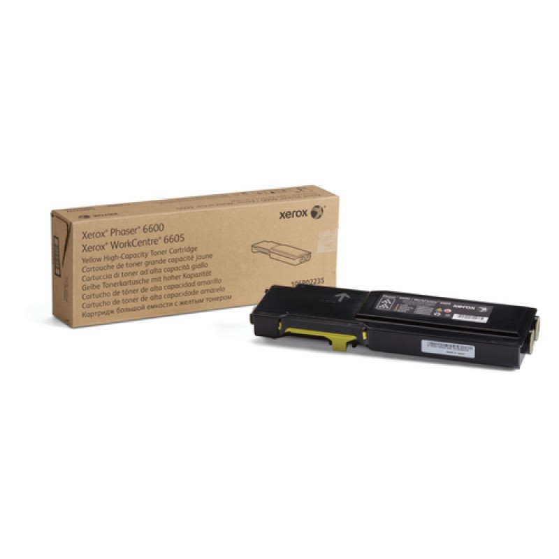 Xerox 106R02235 Sarı Orjinal Toner Yüksek Kapasite - Phaser 6600 T10330 Xerox 106R02235 Sarı Orjinal Toner Yüksek Kapasite - Phaser 6600 T10330