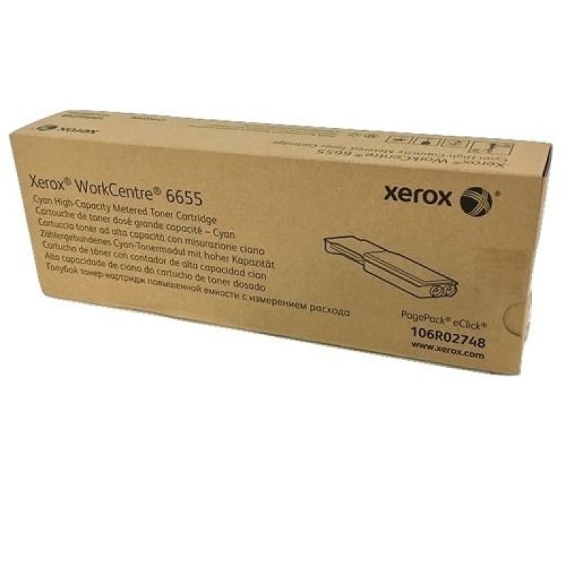 Xerox 106R02748 Mavi Orjinal Toner Yüksek Kapasite - WorkCentre 6655 T9710 Xerox 106R02748 Mavi Orjinal Toner Yüksek Kapasite - WorkCentre 6655 T9710