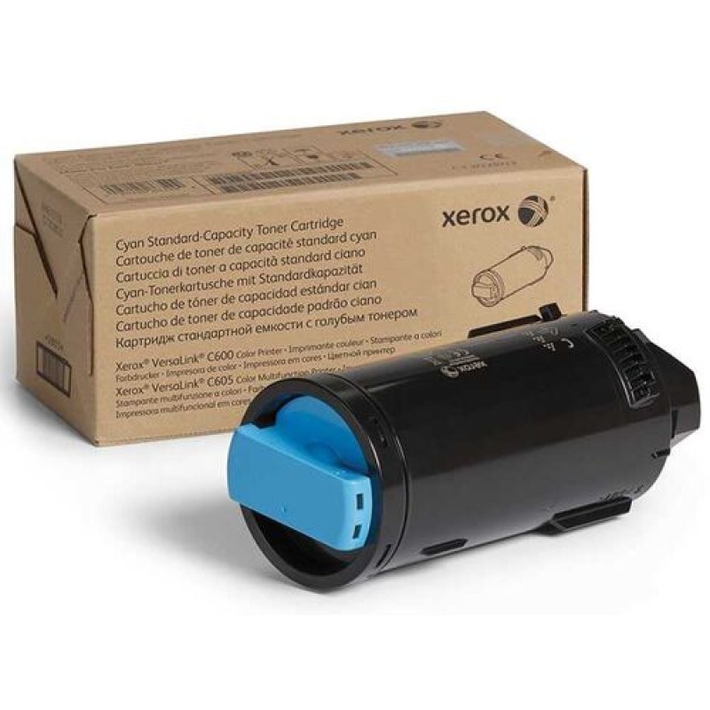 Xerox 106R03908 Mavi Orjinal Toner Standart Kapasite - VersaLink C600DN / C605S T12761 Xerox 106R03908 Mavi Orjinal Toner Standart Kapasite - VersaLink C600DN / C605S T12761