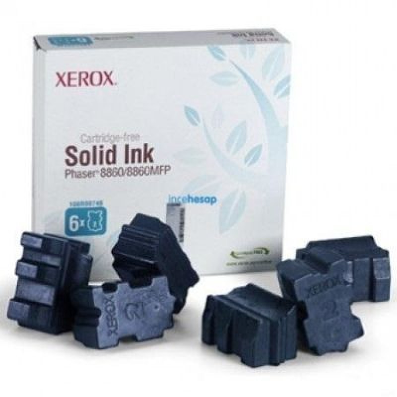 Xerox 108R00817 Mavi Orjinal Toner 6lı Paket - Phaser 8860 T3687