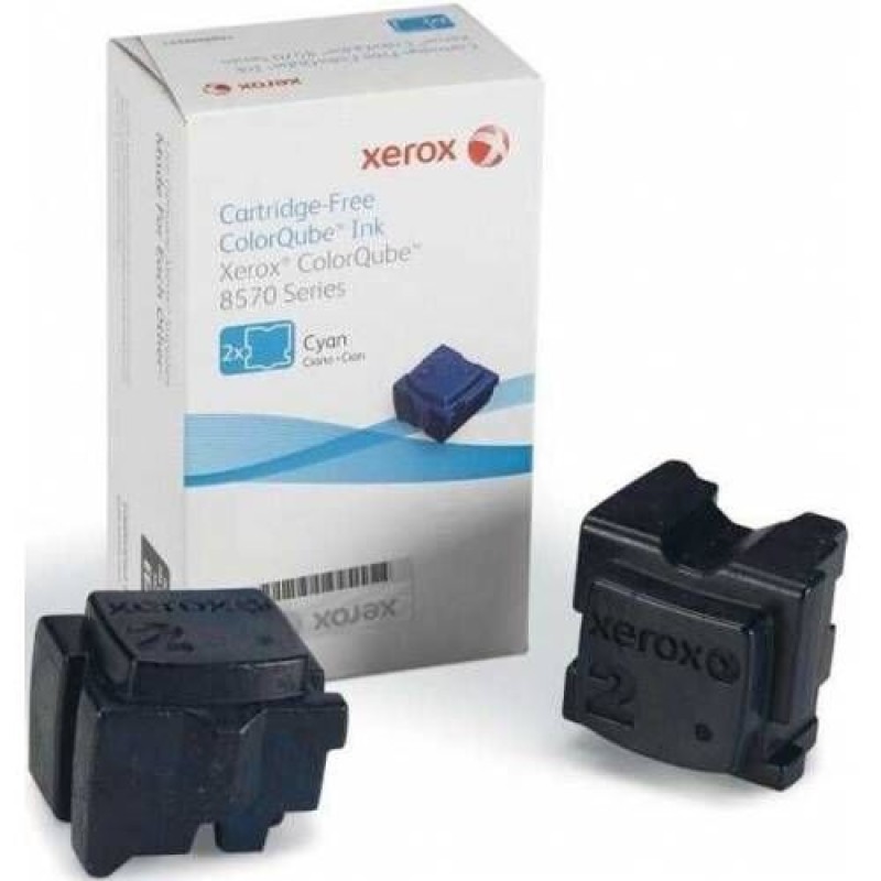 Xerox 108R00936 Mavi Orjinal Toner 2li Paket - ColorQube 8570 T15185 Xerox 108R00936 Mavi Orjinal Toner 2li Paket - ColorQube 8570 T15185