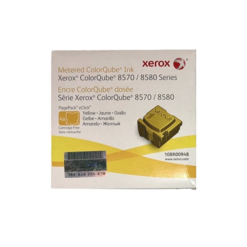 Xerox 108R00948 Sarı Orjinal Toner 4lü Paket - ColorQube 8570 T17360 Xerox 108R00948 Sarı Orjinal Toner 4lü Paket - ColorQube 8570 T17360
