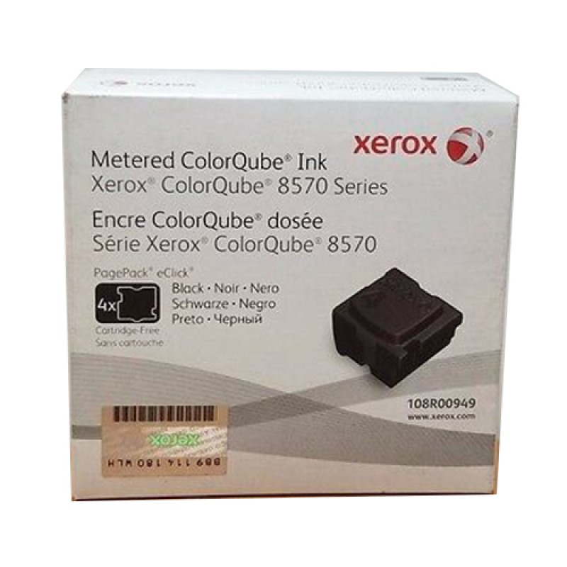 Xerox 108R00949 Siyah Orjinal Toner 4lü Paket - ColorQube 8570 T17362 Xerox 108R00949 Siyah Orjinal Toner 4lü Paket - ColorQube 8570 T17362