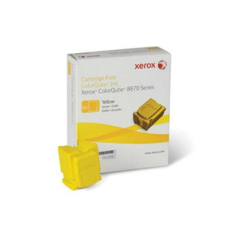 Xerox 108R00964 Sarı Orjinal Toner 6lı Paket - ColorQube 8870 T7386 Xerox 108R00964 Sarı Orjinal Toner 6lı Paket - ColorQube 8870 T7386